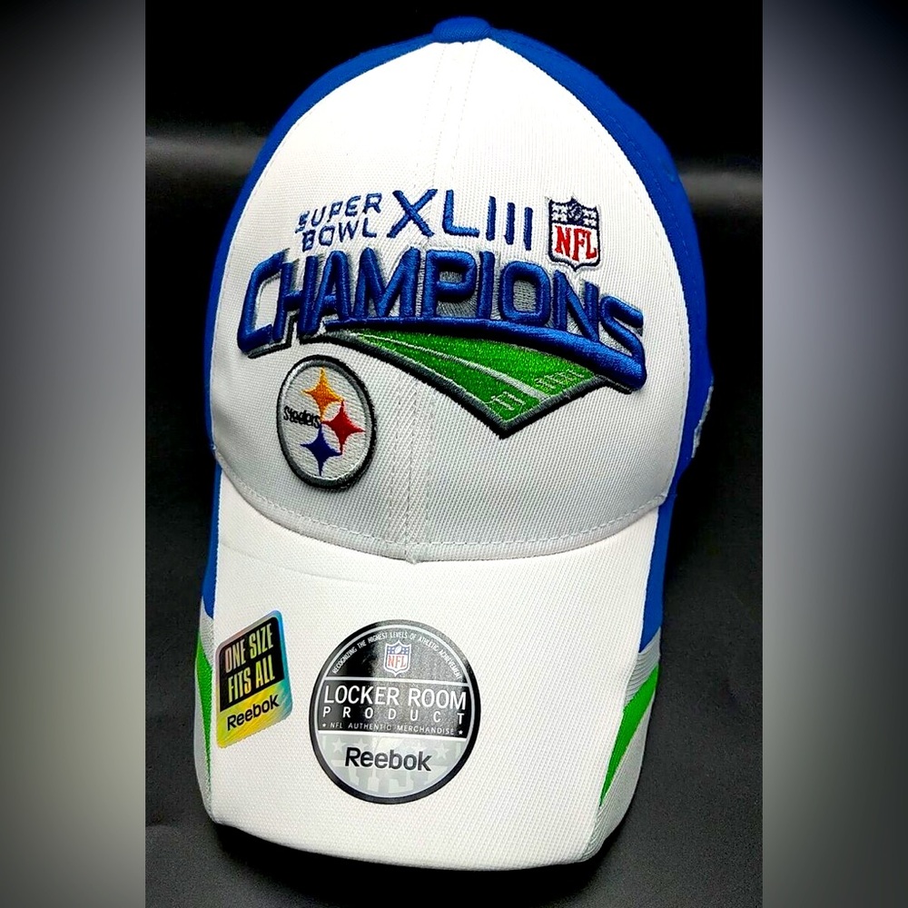 New! Reebok Super Bowl XLIII Champions Cap